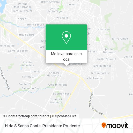 H de S Sanna Confe mapa