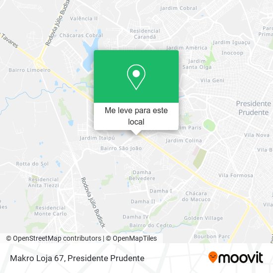Makro Loja 67 mapa