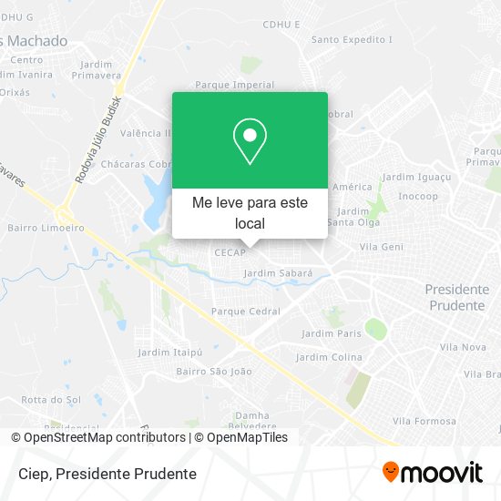 Ciep mapa