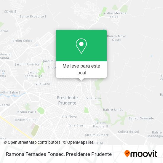 Ramona Fernades Fonsec mapa