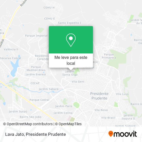 Lava Jato mapa