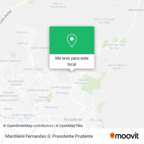 Mardileini Fernandes G mapa