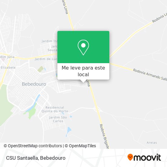 CSU Santaella mapa