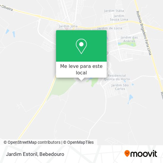 Jardim Estoril mapa