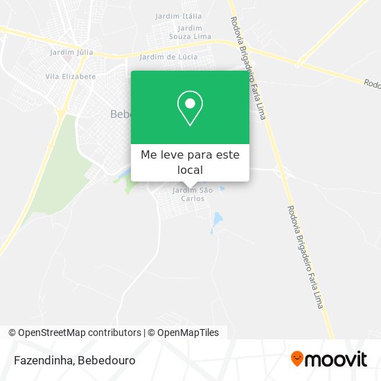 Fazendinha mapa
