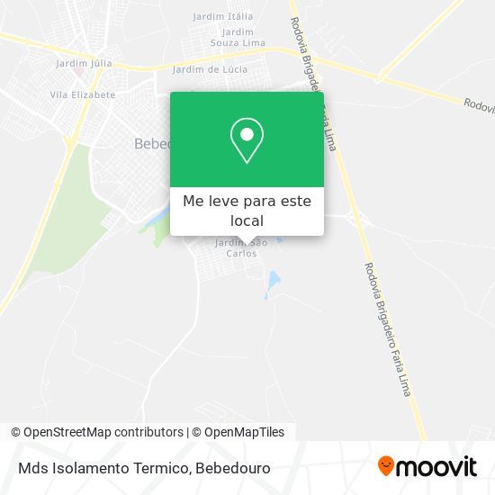 Mds Isolamento Termico mapa