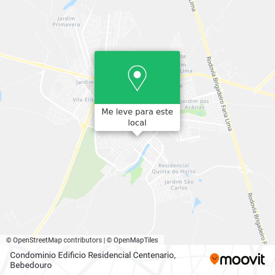 Condominio Edificio Residencial Centenario mapa