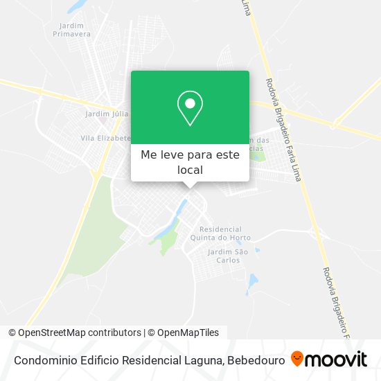 Condominio Edificio Residencial Laguna mapa