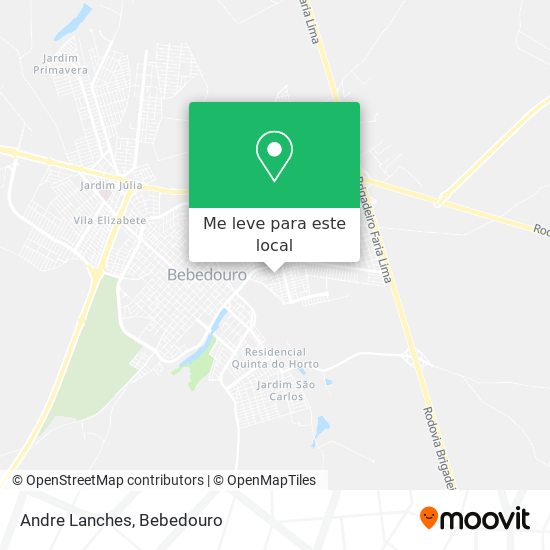 Andre Lanches mapa