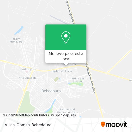 Villani Gomes mapa
