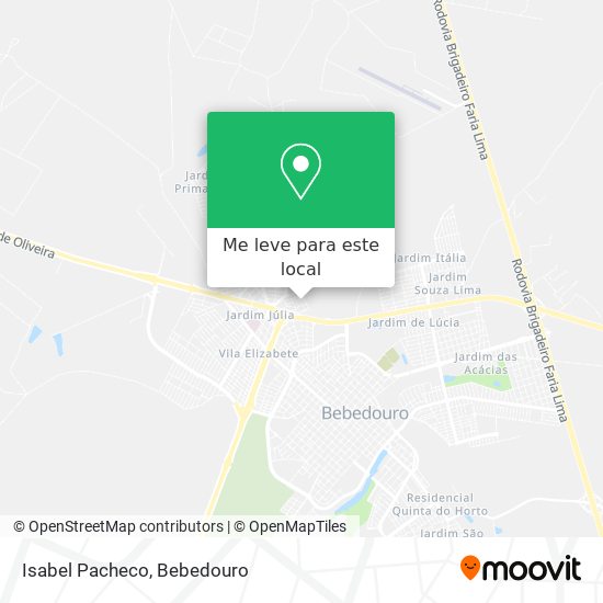 Isabel Pacheco mapa