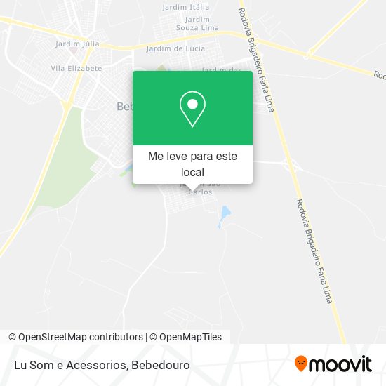 Lu Som e Acessorios mapa