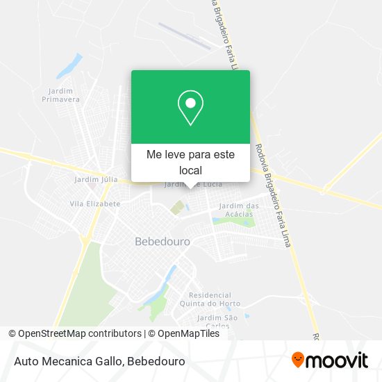 Auto Mecanica Gallo mapa