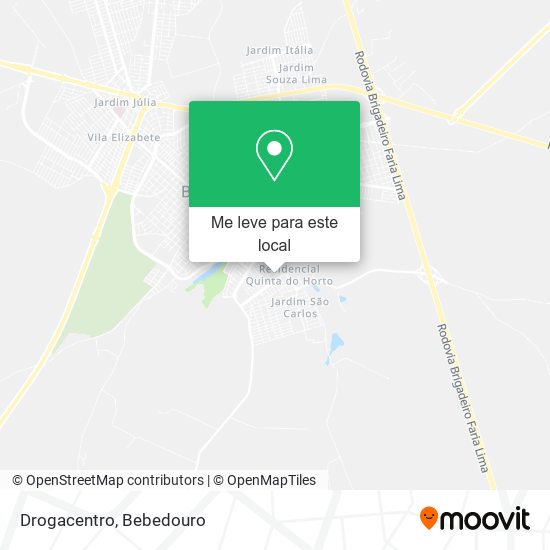 Drogacentro mapa
