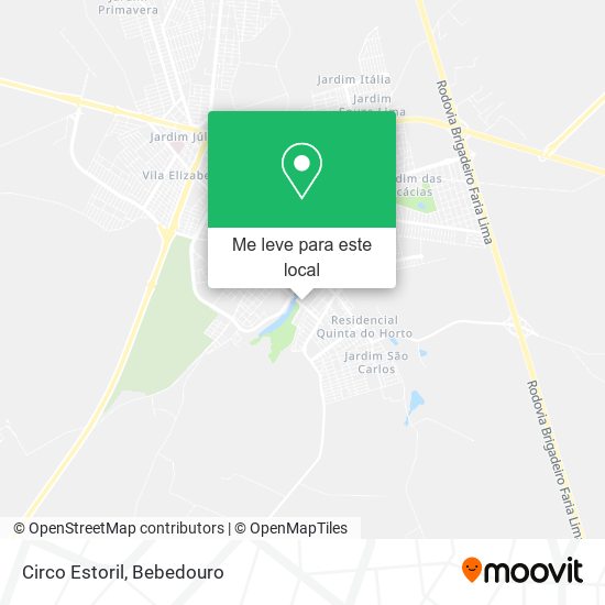 Circo Estoril mapa