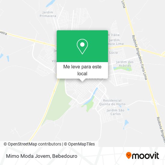 Mimo Moda Jovem mapa