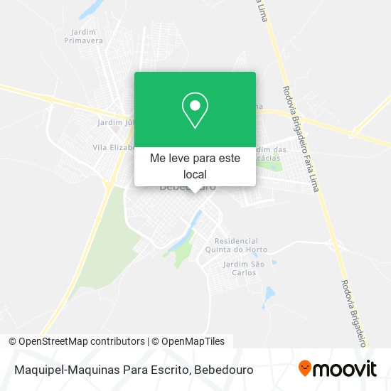 Maquipel-Maquinas Para Escrito mapa