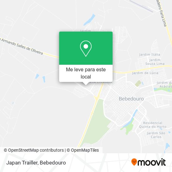 Japan Trailler mapa