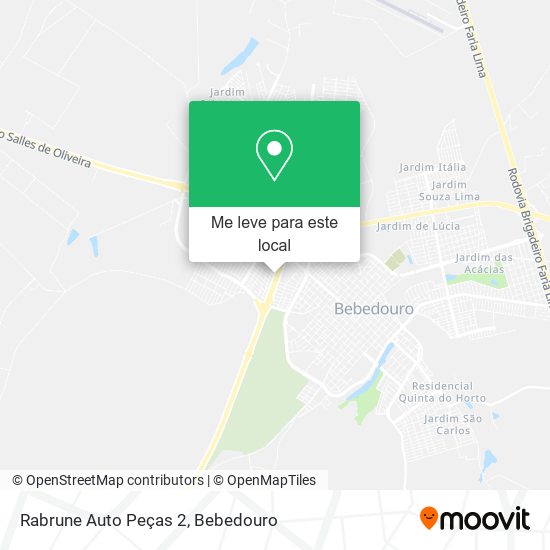 Rabrune Auto Peças 2 mapa