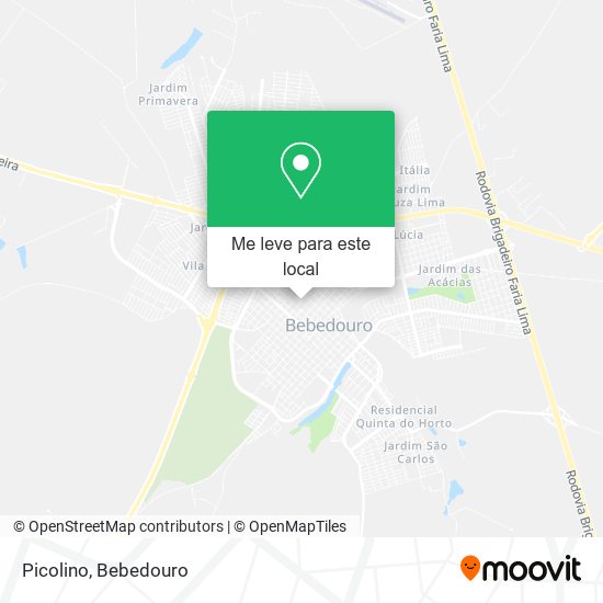Picolino mapa
