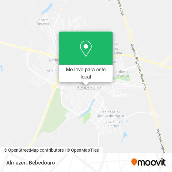 Almazen mapa