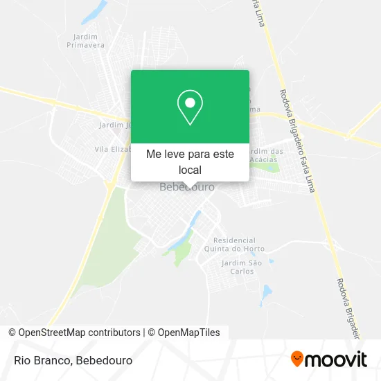 Rio Branco mapa