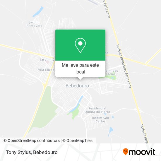 Tony Stylus mapa