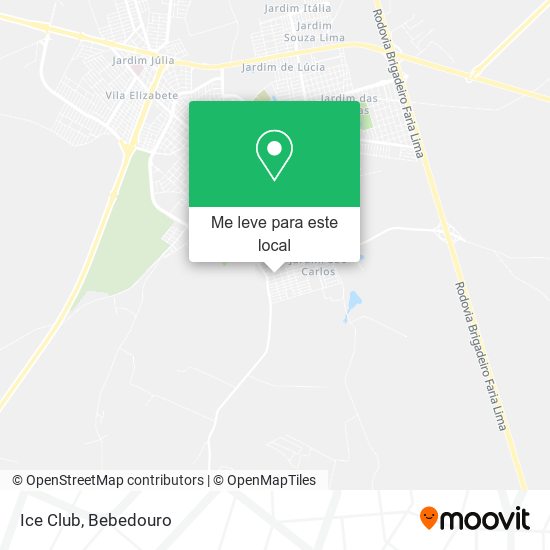 Ice Club mapa