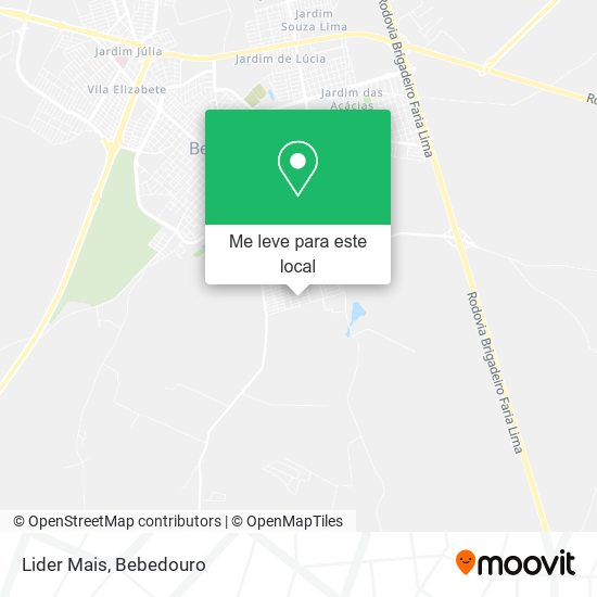 Lider Mais mapa