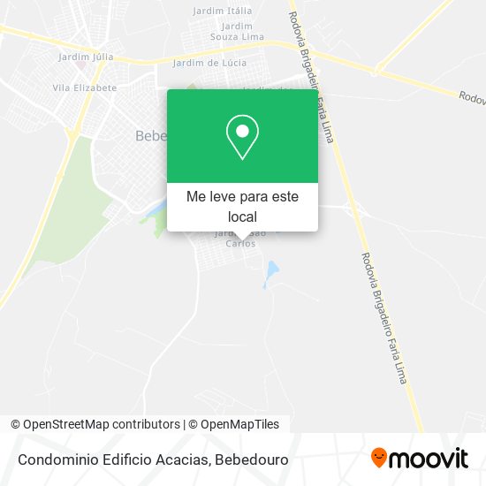 Condominio Edificio Acacias mapa
