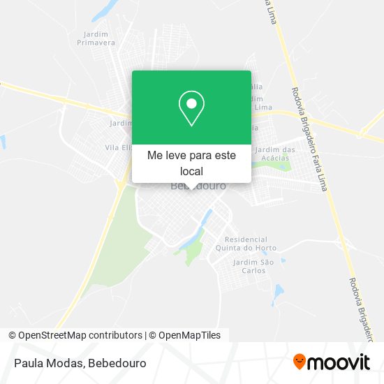 Paula Modas mapa