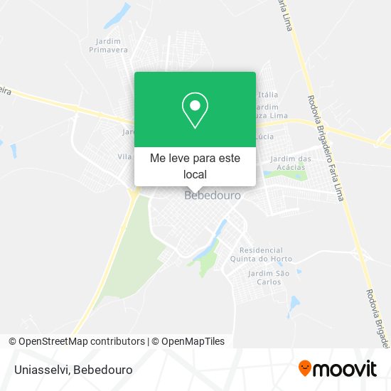 Uniasselvi mapa