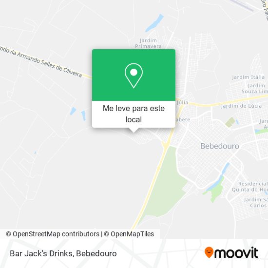 Bar Jack's Drinks mapa