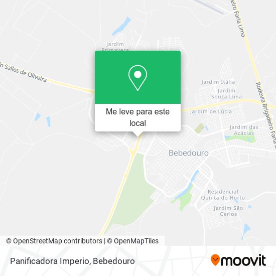 Panificadora Imperio mapa
