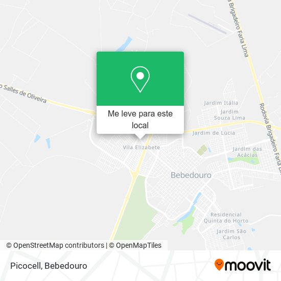 Picocell mapa