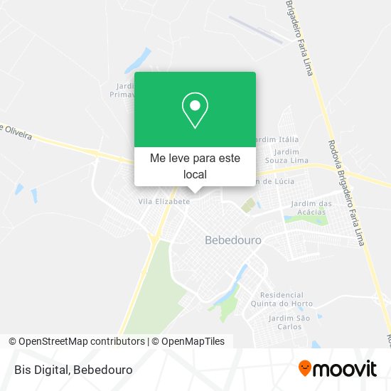 Bis Digital mapa