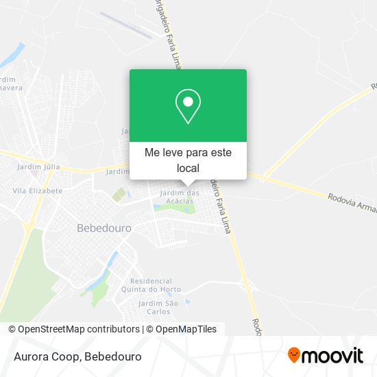 Aurora Coop mapa