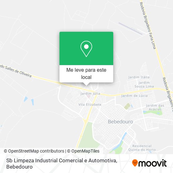 Sb Limpeza Industrial Comercial e Automotiva mapa