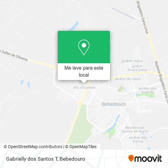 Gabrielly dos Santos T mapa