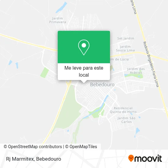Rj Marmitex mapa