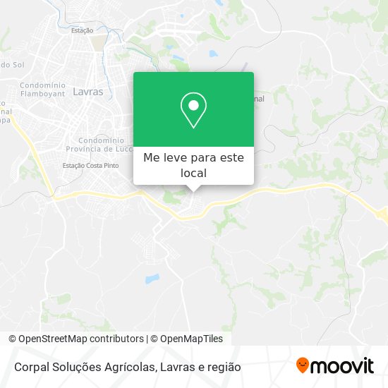 Corpal Soluções Agrícolas mapa