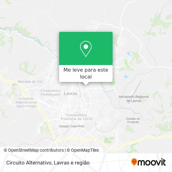 Circuito Alternativo mapa