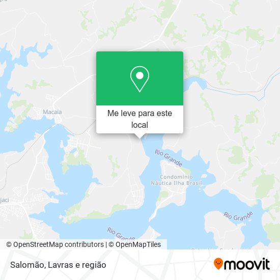 Salomão mapa