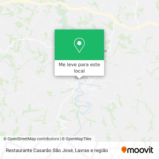 Restaurante Casarão São José mapa