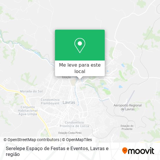 Serelepe Espaço de Festas e Eventos mapa