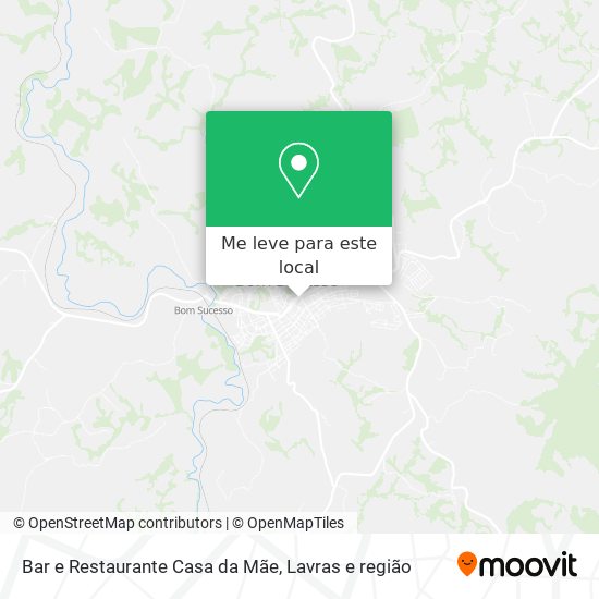 Bar e Restaurante Casa da Mãe mapa
