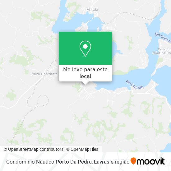 Condomínio Náutico Porto Da Pedra mapa