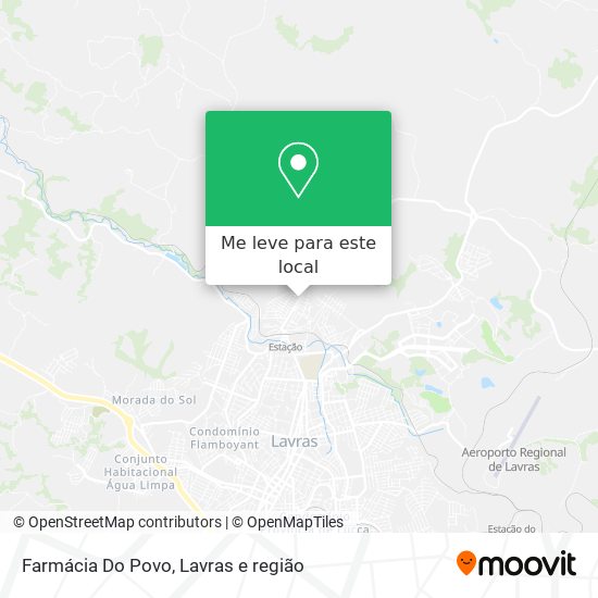 Farmácia Do Povo mapa