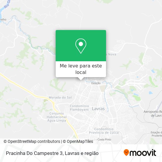 Pracinha Do Campestre 3 mapa