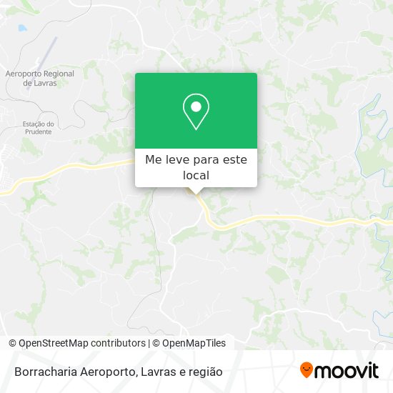Borracharia Aeroporto mapa
